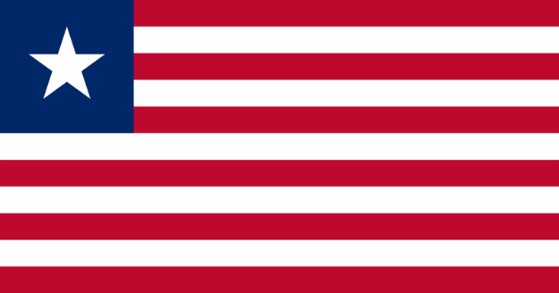 Vlag Liberia - 100x150cm Spun-Poly